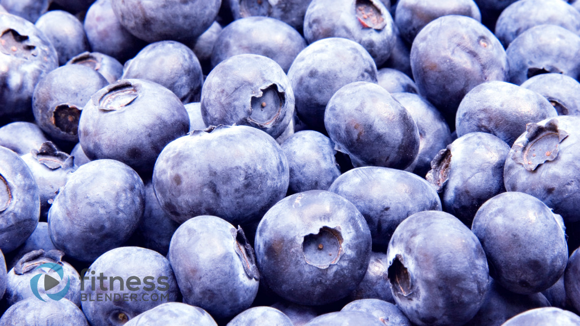 Blackberry and Blueberry Smoothie Fitness Blender