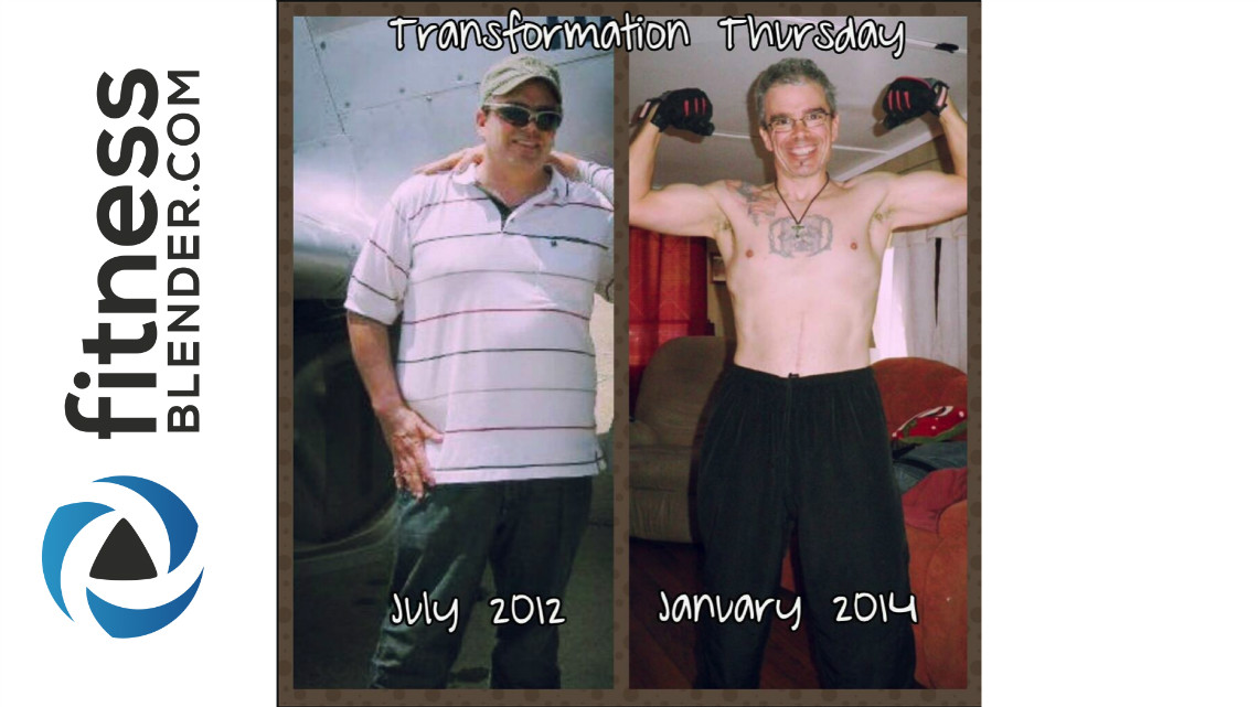 Daniels Before And After Down 100 Lbs And Healthy Fitness Blender