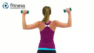 Tank Top Arms Workout Arms Chest Back And Shoulders Fitness Blender